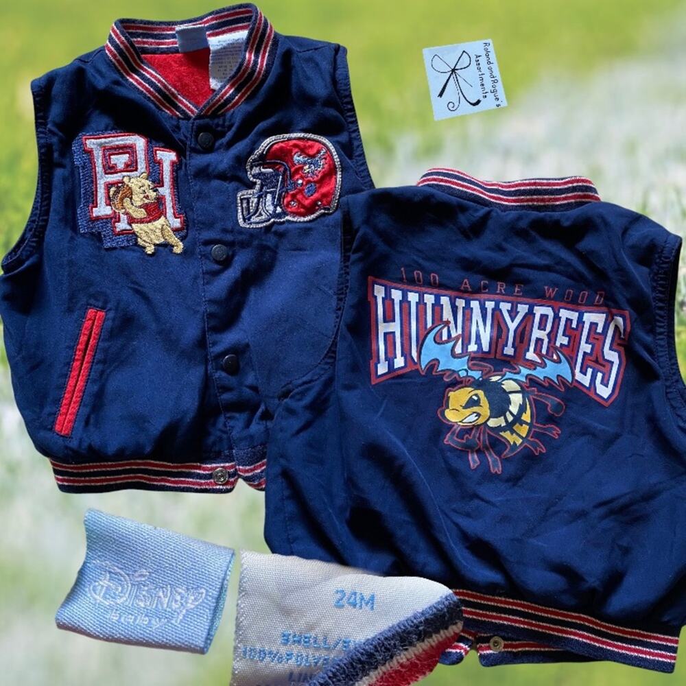 Disney Baby Winnie the Pooh 100 Acre Woods Hunnybees Vest Baby Sz 24 months
